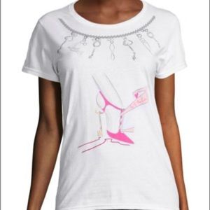 NWT: CHRISTIAN LOUBOUTIN KEY TO THE CURE TEE Size Medium ✨